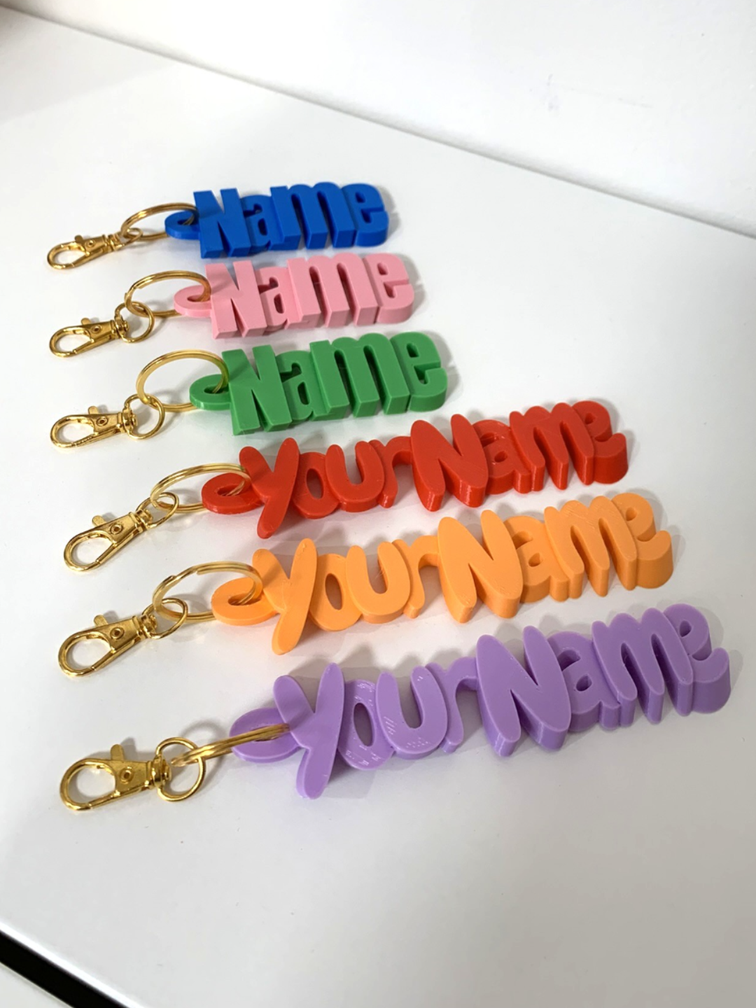 Name keychain