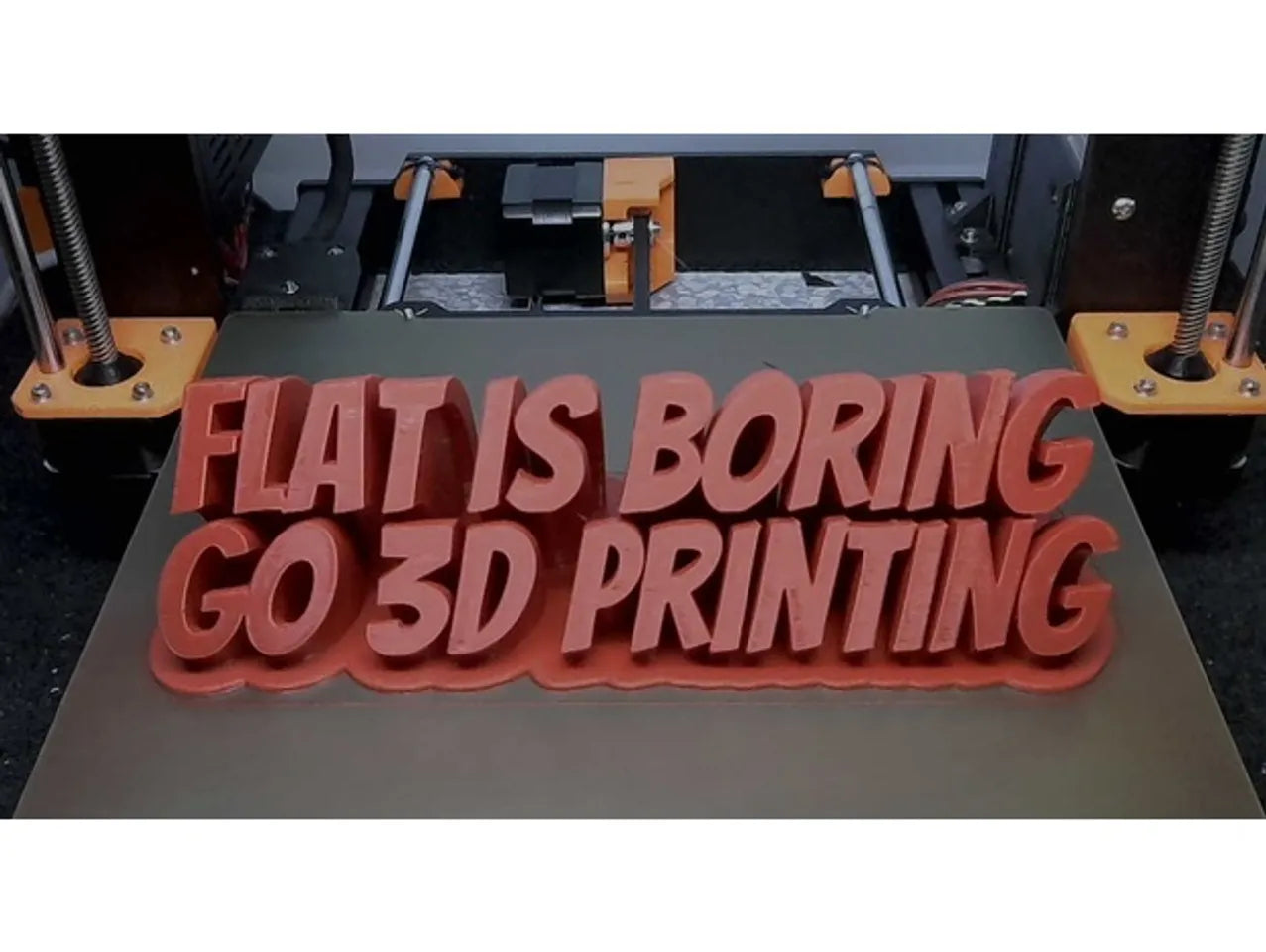 Sweeping Dual-Tone Custom Nameplate – 2-Line Personalized Design