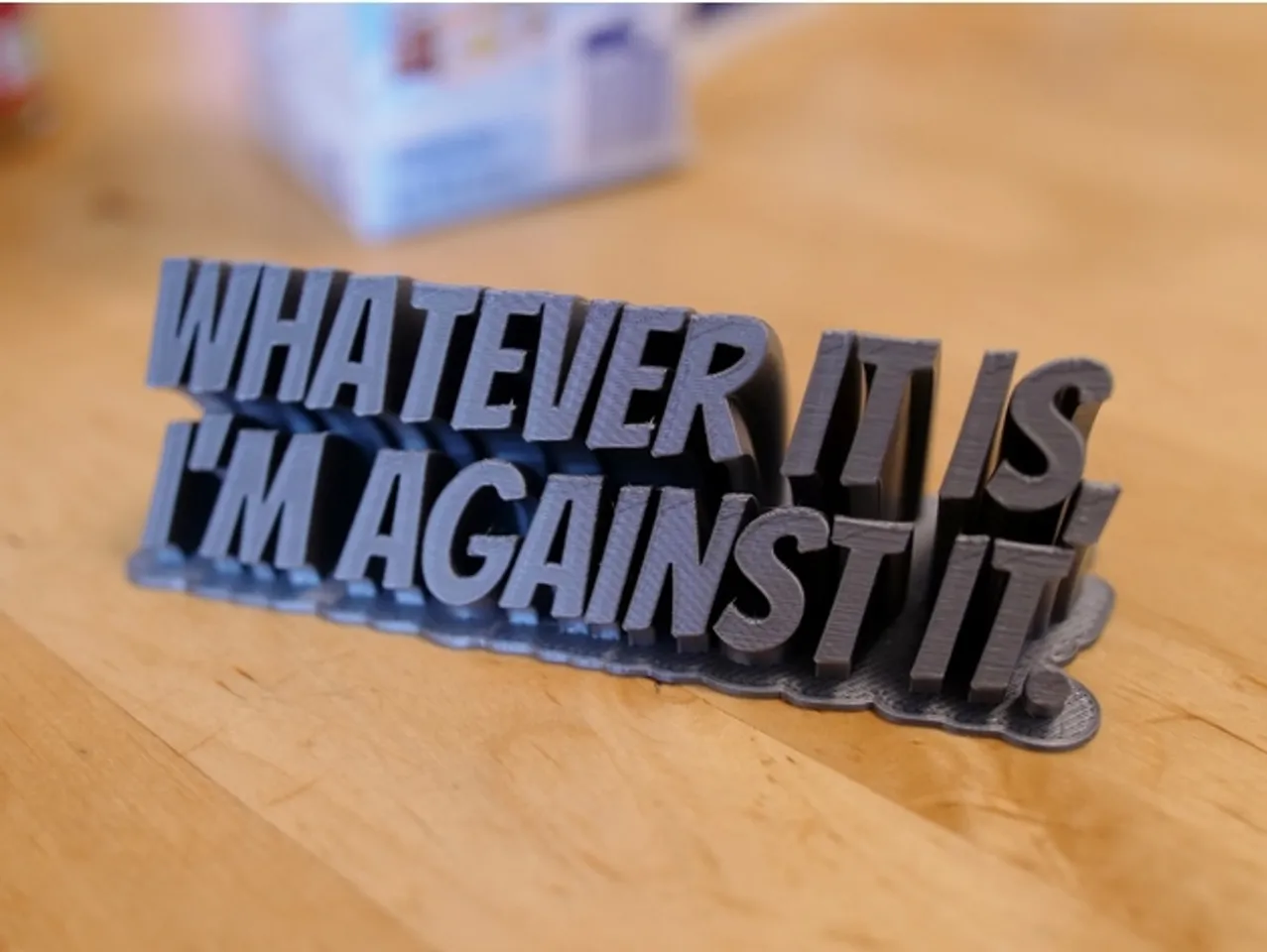 Sweeping Dual-Tone Custom Nameplate – 2-Line Personalized Design