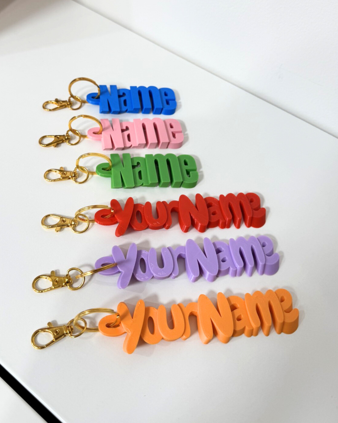 Name keychain